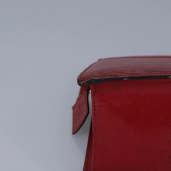 LOUIS VUITTON Epi Trousse Crete Clutch Bag Red M48407 LV Auth 99072 - Picture 4 of 16